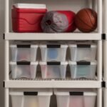 IRIS 13 Qt Stackable Plastic Storage Bins with Lids, Discreet- Pearl, 6Pk - Image 3