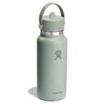Hydro Flask 32 fl oz Stainless Steel Wide Mouth Flex Straw Water Bottle - Agave - Image 2