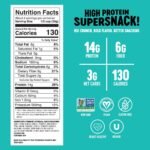 The Only Bean Crunchy Roasted Edamame Snacks Individually Wrapped High Protein Ranch - 8.4oz/8pk - Image 2