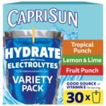 Capri Sun Hydrate Variety Pack Juice Boxes - 30pk/6 fl oz Pouches