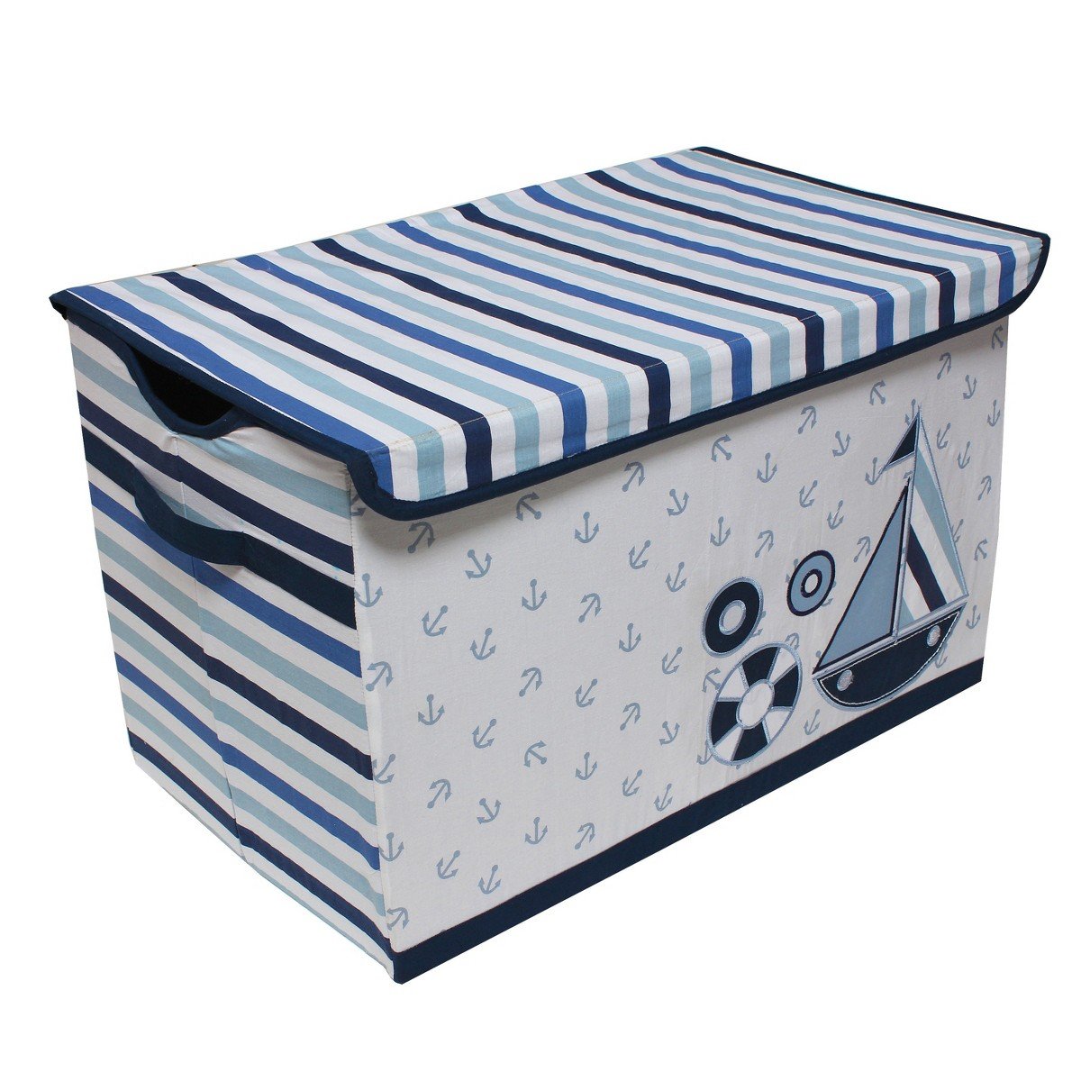 GUEST_15f6ad5e-c919-40d1-82ab-b5fe14766ccc.jpg Bacati - Little Sailor Storage Toy Chest - Image 1