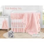 Sweet Jojo Designs Girl Fabric Storage Toy Bin Rose Solid Blush Pink - Image 2