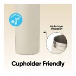 Owala 24 fl oz Stainless Steel Special Edition FreeSip Insulated Water Bottle - Cloud Watching - Image 4