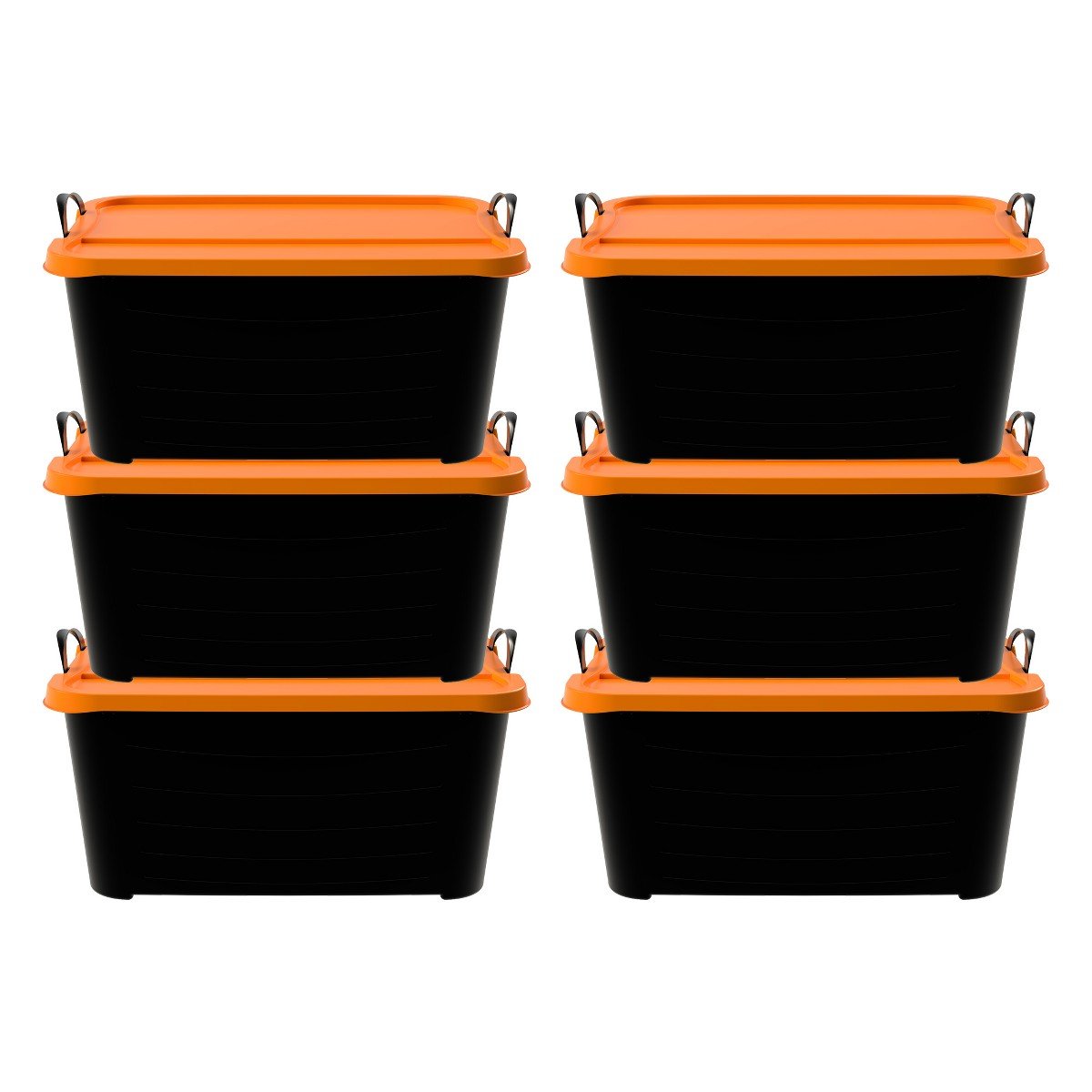GUEST_1762f2b5-5fe1-435a-b023-7fe5b73f98ca.jpg Life Story 55 Quart Stackable Storage Bin, Heavy Duty Lidded Container, 6 Pack - Image 1