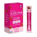 Ultima Replenisher Daily Hydration Electrolyte Stick Packs - Raspberry - 1.6oz/14ct