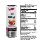 CELSIUS Sparkling Strawberry Passionfruit Functional Energy Drink - 12 fl oz: Caffeinated - Image 3