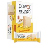 Power Crunch Energy Lemon Meringue Protein Bar - 5ct: 13g Protein Per Serving, Crunchy, Ready to Eat