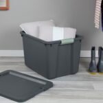 Sterilite 24 Pack 20 Gallon Latch Tote, Stackable Plastic Storage Bin Container - Image 5