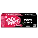 Dr Pepper Zero Sugar Cherry Soda - 12pk/12 fl oz Cans: Caffeinated - Image 6