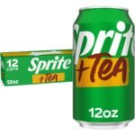 Sprite + Tea Lemon Lime and Tea Flavored Soda - 12pk/12 fl oz Cans