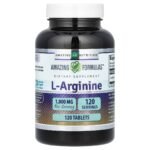 Amazing Nutrition L-Arginine, 1,000 mg, 120 Tablets