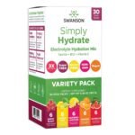 Swanson Simply Hydrate Electrolyte Hydration Mix - Variety Pack