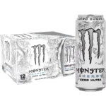 Monster Energy Zero Ultra - 12pk/16 fl oz Cans: Caffeinated