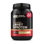 Optimum Nutrition Gold Standard 100% Whey Protein Powder - Vanilla Ice Cream - 22 Servings - 24oz