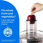 NutriBullet 2-Speed Electric Juicer - Gray: Stainless Steel, 800W, 3" Feed Chute, Dishwasher-Safe Parts - Image 4
