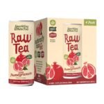 Raw Tea Sparkling White Tea with Pomegranate Juice - 4pk/34 fl oz