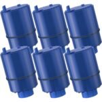 6-Pack Water Filter Replacement for PUR, PUR PLUS Faucet Water Filtration System, Replace Mineral Core Faucet Mount Water Filter, Fil-Fresh