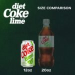 Diet Coke Lime Soda 12pk/ 12 fl oz Cans - Image 5