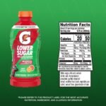 Gatorade Lower Sugar Fruit Punch Sports Drink - 28 fl oz Bottle: Non-Caffeinated, Low Calorie - Image 3