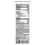 Monster Zero Ultra Energy Drink - 4pk/16 fl oz Cans: Low Calorie, Lemon Flavor, Caffeinated - Image 3