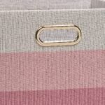Lambs & Ivy Pink Ombre Foldable/Collapsible Storage Bin/Basket - Image 3
