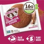 Lenny & Larry's Chewy Soft Baked Vegan, Non-GMO, High Fiber Protein Cookie - Snickerdoodle - Plant Protein - 16g Protein - 4oz/12pk - Image 5