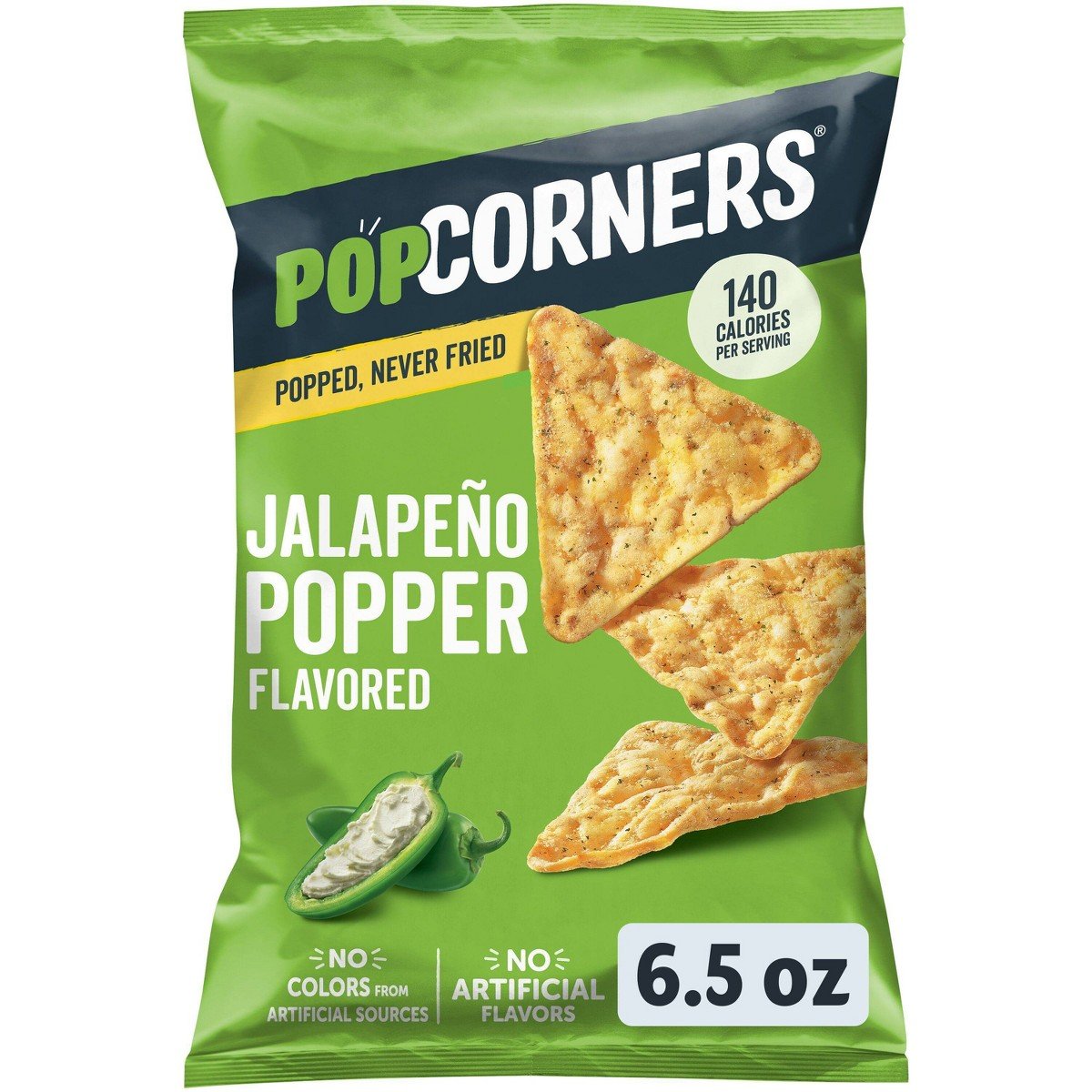 GUEST_1e458f0a-1a6c-4d96-a7f9-d940296a25b7.jpg Popcorners Jalapeno Poppers - 6.5oz: No Artificial Flavors - Image 1