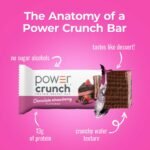 Power Crunch Energy Chocolate Strawberry Protein Bar - 5ct: 13g Protein, Crunchy Texture, Ready to Eat - Image 4