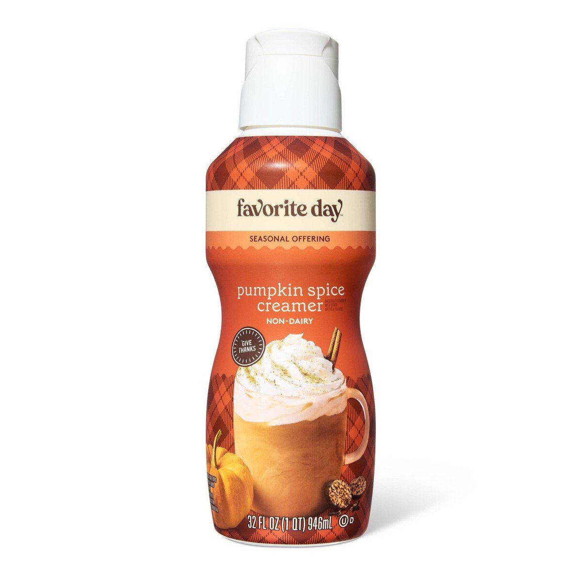 GUEST_1f224631-2e7a-45b8-a22b-e02fd0ce885b.jpg Pumpkin Spice Coffee Creamer - 32oz - Favorite Day™ - Image 1