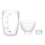 Unique Bargains Removable Plastic Boba Tea Cocktail Shakers with Scale 11oz - Image 3