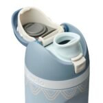 Owala 24 fl oz Stainless Steel Special Edition FreeSip Water Bottle - Studded Garden - Image 4
