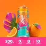 Alani Orange Kiss Energy Drink -12 fl oz: Gluten-Free, Vegan, Caffeinated - Image 4