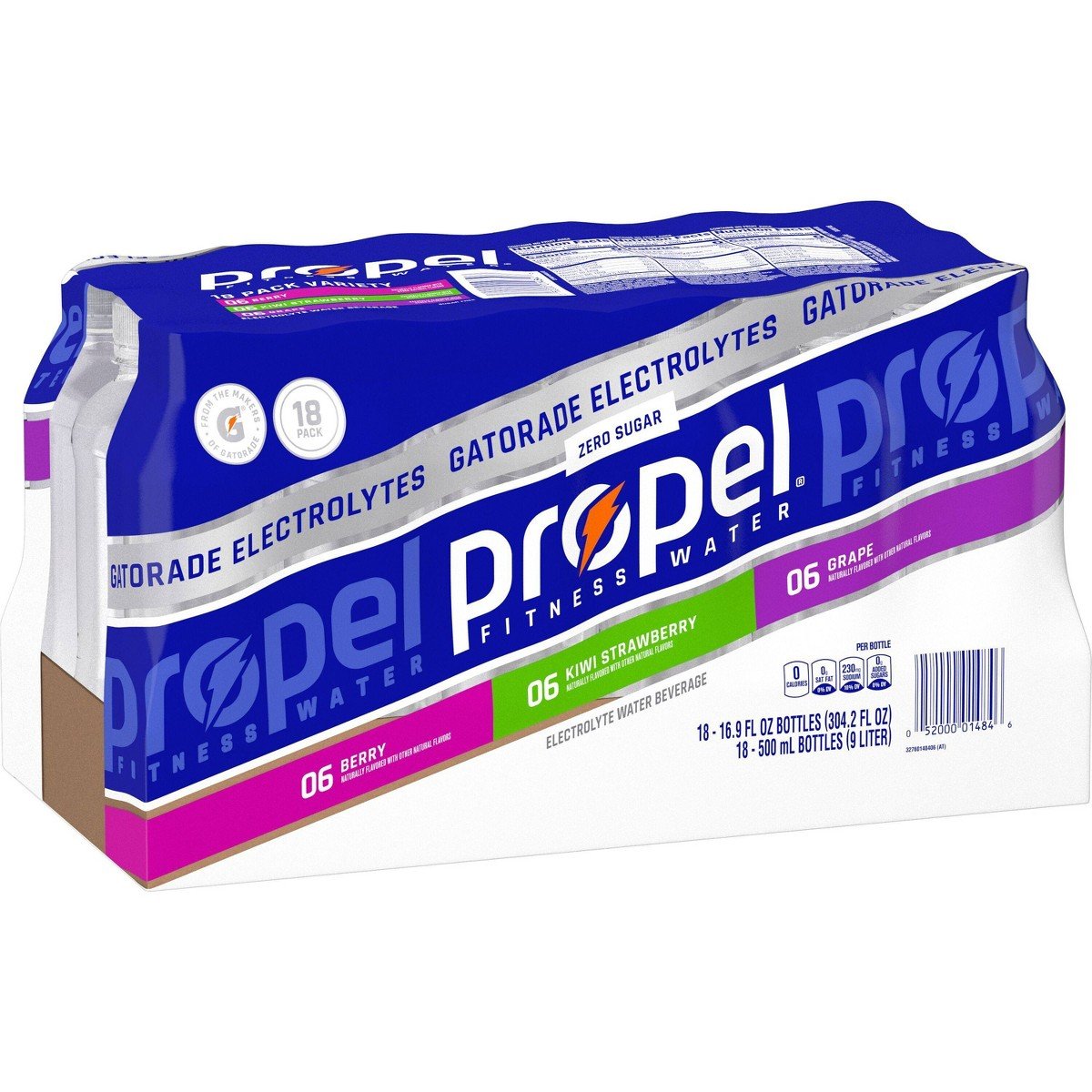 GUEST_2083ac4b-69fc-4592-8642-74159bd3277f.jpg Propel Variety Pack Flavor Enhanced Water - 18pk/16.9 fl oz Bottles: Non-Caffeinated - Image 1