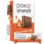 Power Crunch Peanut Butter Fudge Wafer Whey Protein Energy Bars - 13g Protein - 5ct: No Artificial Colors, No Artificial Flavors