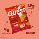 Quest Nutrition Protein Chips - Buffalo Ranch - 1.1oz: 1 Pack, 19g Protein - Image 4