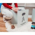 Ukonic Star Trek: The Original Series NCC-1701 Storage Bin Cube Organizers | Set of 3 - Image 4