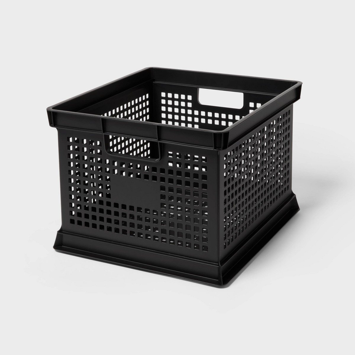 GUEST_22719c11-f366-48b2-9ad4-ad61ff704b7f.jpg 30.6qt Crate Utility Storage Crate Black - Brightroom - Image 1