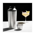Viski Alchemi 18oz Vacuum Insulated Cocktail Shaker with Citrus Reamer, Jigger Cap, Stainless Steel with Leakproof Silicone Seal, Travel, Bar Gifts - Image 6