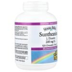 Natural Factors Stress-Relax®, Suntheanine® L-Theanine, Fruit, 120 Chewable Tablets (100 mg per Tablet) - Image 4