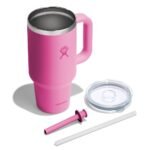 Hydro Flask 32 fl oz Travel Tumbler Clear Lid - Passion Pink - Image 4