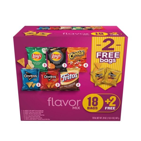 Frito-Lay Variety Pack Flavor Mix - 20ct