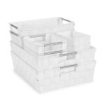 Sorbus 9 Piece Variety Size Hand-Woven Storage Baskets - for Home & Closet Organization - Image 8