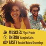 Lenny & Larry's FITZELS Boujie Mustard- High Protein Pretzels - Plant Based Protein - 20g Protein - 3oz/8pk - Image 4