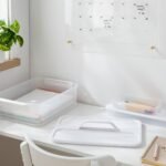 Click in Place Large Lid with Handle for Plastic Storage Bins for Home and Office Organization White - Brightroomâ„¢ - Image 3