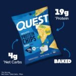 Quest Nutrition Tortilla Style Protein Chips - Ranch - 4pk/1.1oz - Image 5