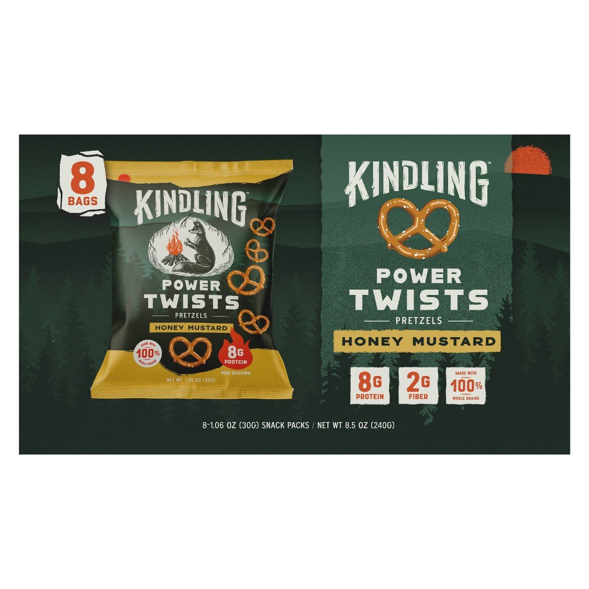 GUEST_27a65af7-2caa-41ac-8292-f8d964e626db.jpg Kindling Honey Mustard Lunchbox Protein Pretzels - 1.06oz/8ct - Image 1