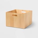 Large Wood Bin Natural - Brightroom™