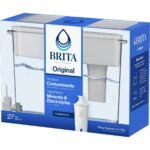 Brita Extra Large 27-Cup UltraMax Filtered Water Dispenser with Filter - Gray: Water Filtration, Hand Wash, Flip-Top Lid - Image 6