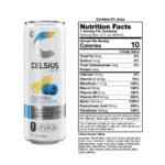 CELSIUS Fizz Free Blue Razz Lemonade Functional Energy Drink - 12 fl oz - Image 3