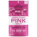 Anthem Snacks Himalayan Pink Salt Turkey Meat Stick - 10g Protein - 1oz/6ct